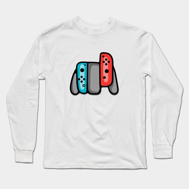 Gaming Long Sleeve T-Shirt by GraphySpirit